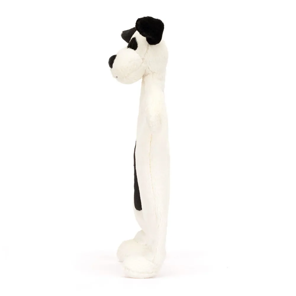 Jellycat Bashful Black & Cream Puppy Comforter