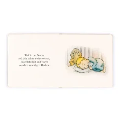 Jellycat Haschen Schnuck Bleibt Wach Buch & Bashful Cottontail Bunny Medium