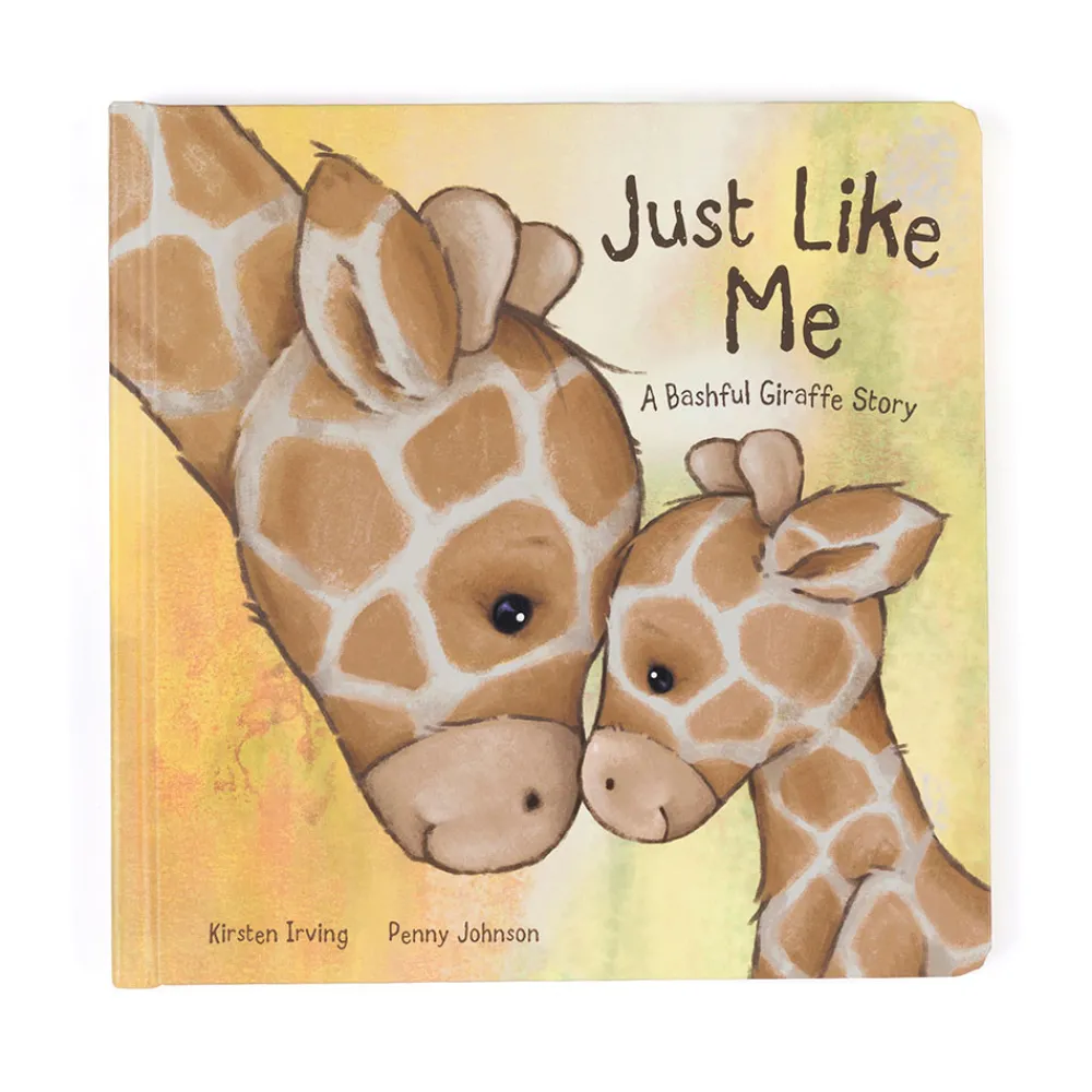 Jellycat Just Like Me Book and Bashful Giraffe Medium