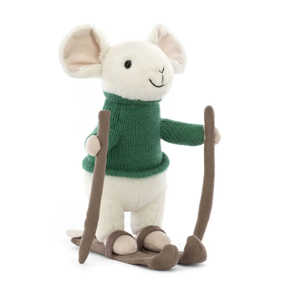 Jellycat Merry Mouse Skiing