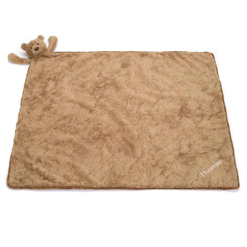 Jellycat Personalised Bartholomew Bear Blankie