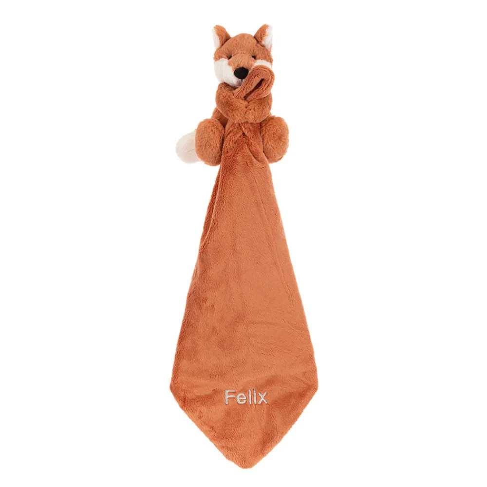 Jellycat Personalised Bashful Fox Cub Soother
